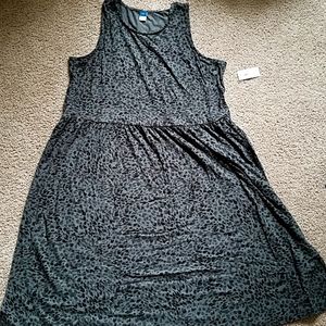 Old Navy animal print dress